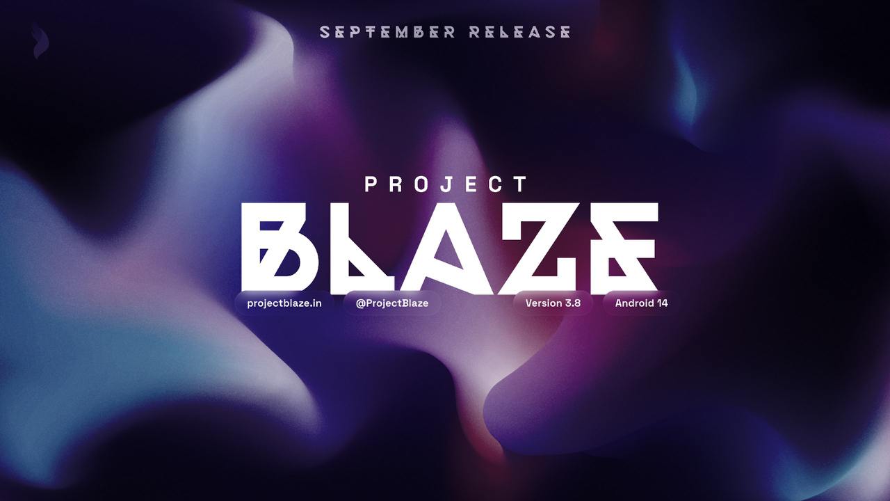 Project Blaze banner